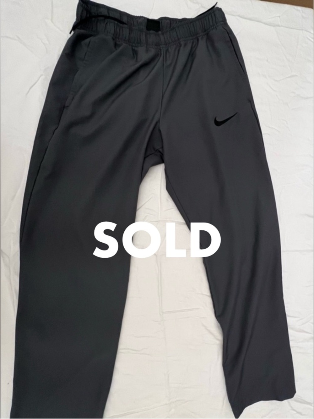 Nike Men's Dark Gray Performance Pants